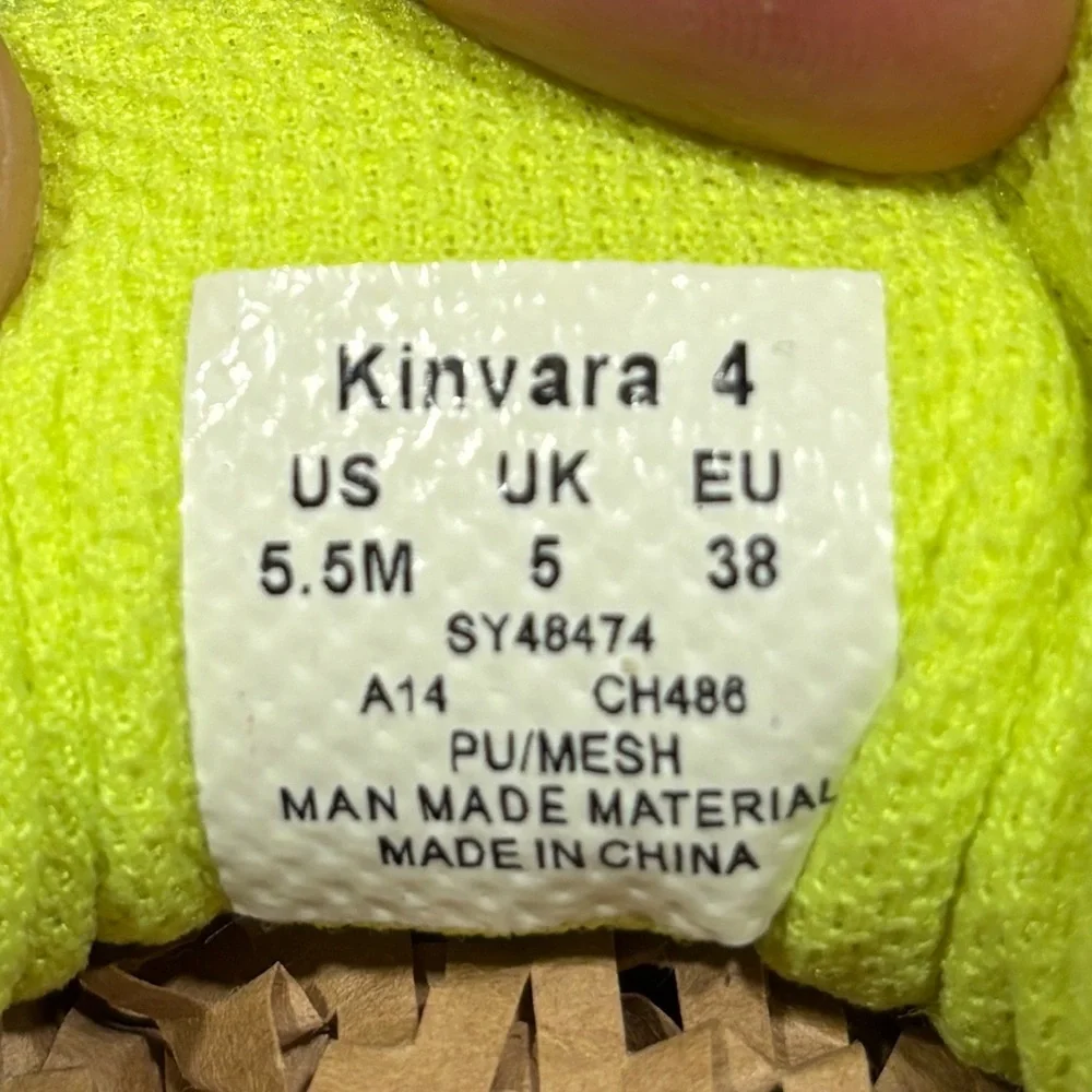 Saucony Kinvara 4 Women’s Size 5.5 Running Shoes Neon Pink Yellow Orange - Picture 7 of 8